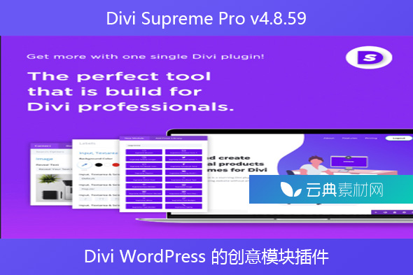 Divi Supreme Pro v4.8.59 – Divi WordPress 的创意模块插件