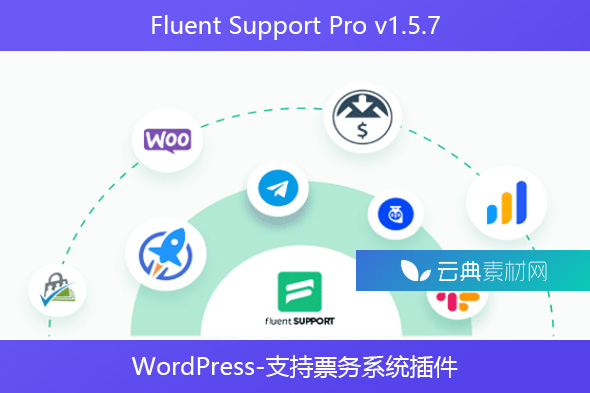 Fluent Support Pro v1.5.7 – WordPress 支持票务系统插件