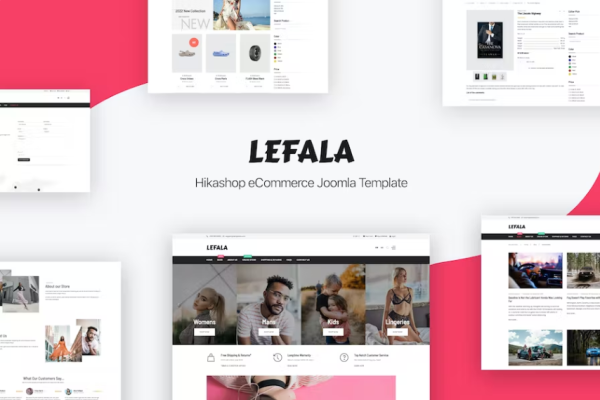Lefala – Hikashop 电子商务 Joomla 4 模板