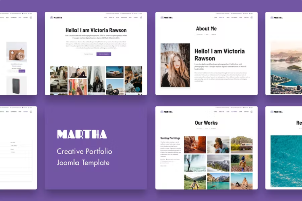 玛莎 | 创意组合 Joomla 4 模板