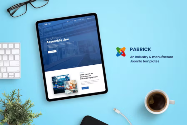Pabrick – 工业和制造 Joomla 4 模板
