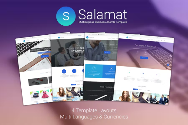 Salamat – 多用途商务 Joomla 模板