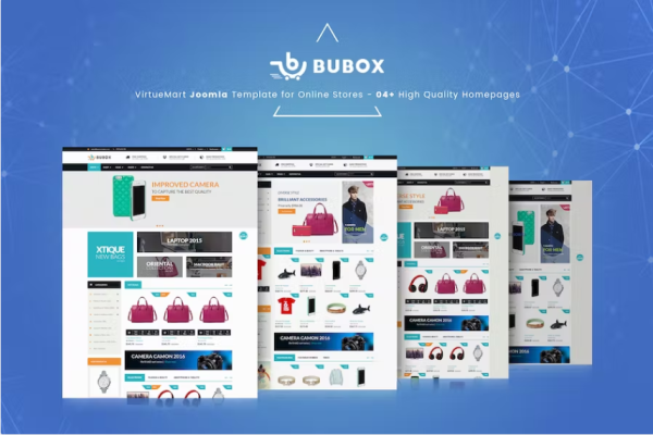 Bubox VirtueMart Joomla 在线商店模板