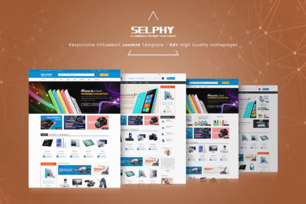 Selphy – 响应式 VirtueMart Joomla 模板