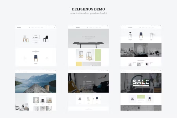 Delphinus – 创意多用途 Magento 主题