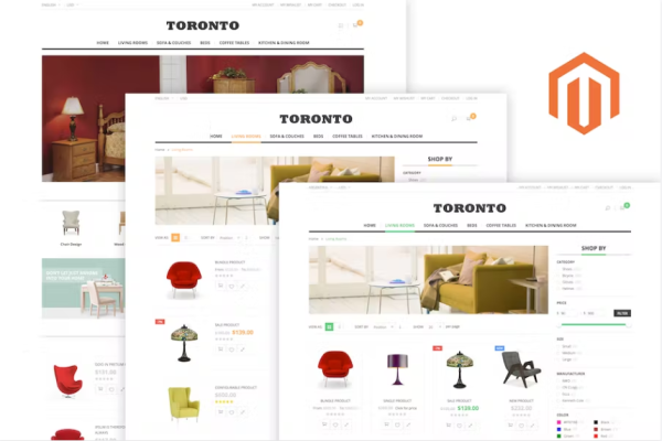 SNS Toronto – 高级响应式 Magento 主题