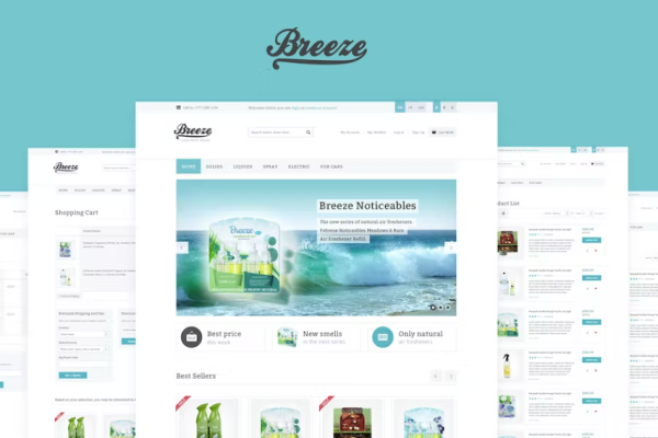 Breeze — 响应式 Magento 主题