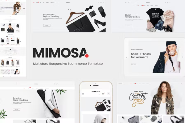 Mimosa – 响应式时尚 Magento 2 主题