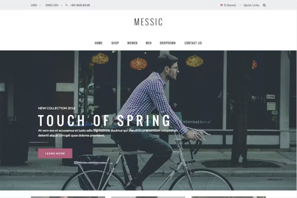 Messic – 时尚 Magento 主题