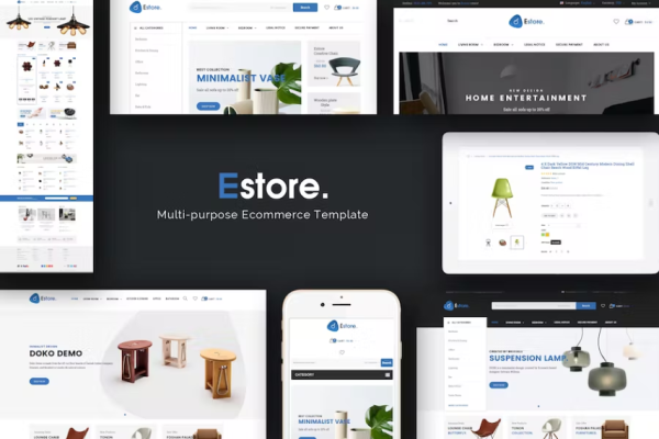 Estore – 响应式 Magento 主题