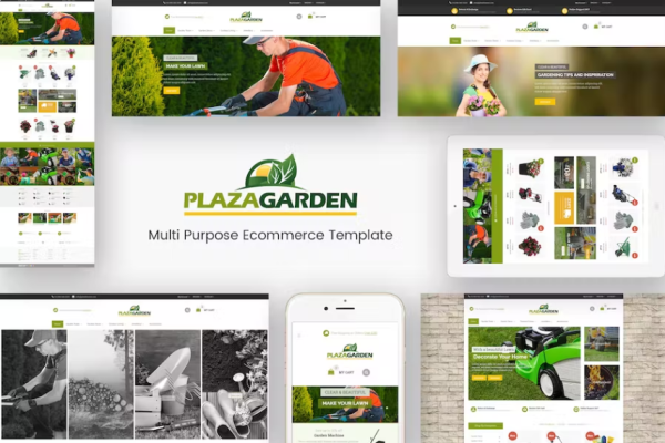 PlazaGarden – 响应式 Magento 主题