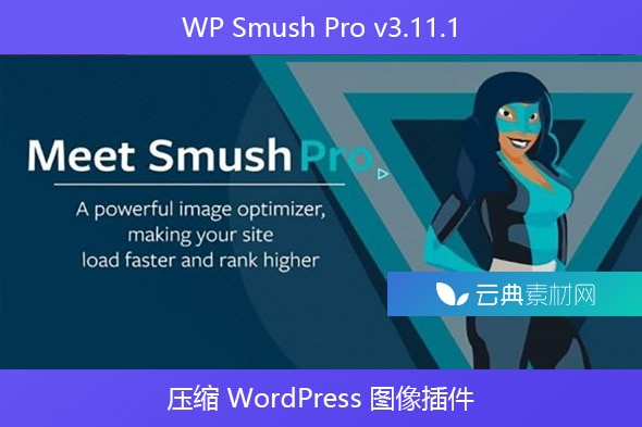 WP Smush Pro v3.11.1 – 压缩 WordPress 图像插件