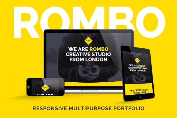 Rombo – 创意多用途组合模板
