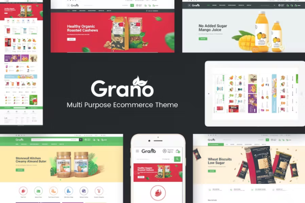 Grano – 有机和食品 Opencart 主题
