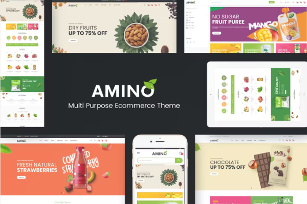 Amino – 有机和多用途 OpenCart 主题