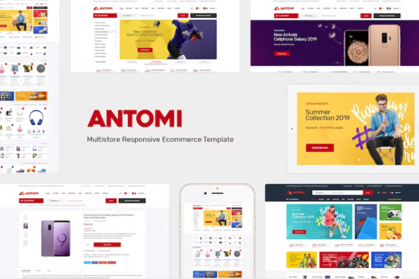 Antomi – 多用途 OpenCart 主题