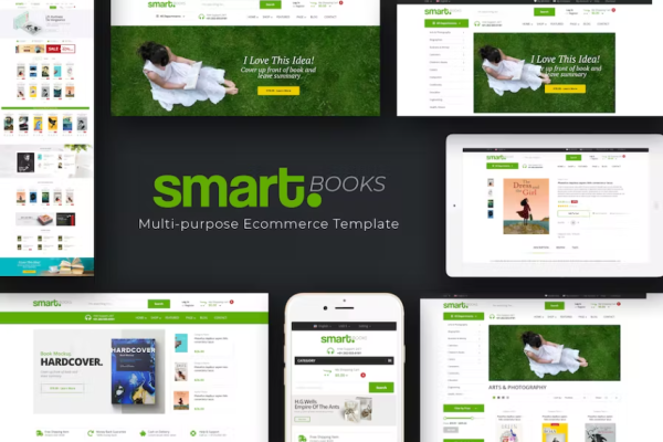 SmartBook – OpenCart 主题