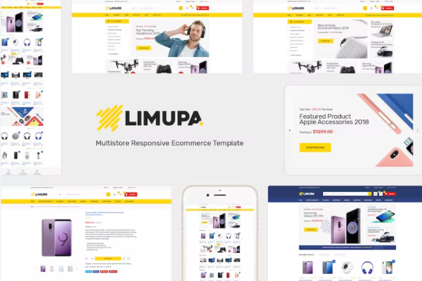 Limupa – 技术 OpenCart 主题