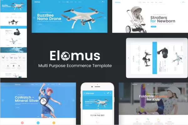 Elomus – 单品 OpenCart 主题