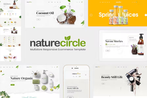 NatureCircle – 有机响应式 OpenCart 主题