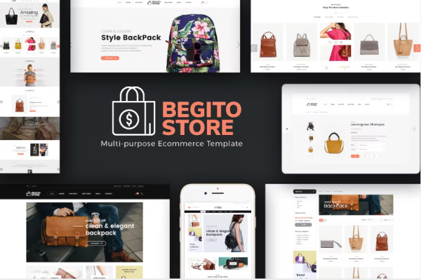 Begito – Bag Store 响应式 Opencart 3.x 主题