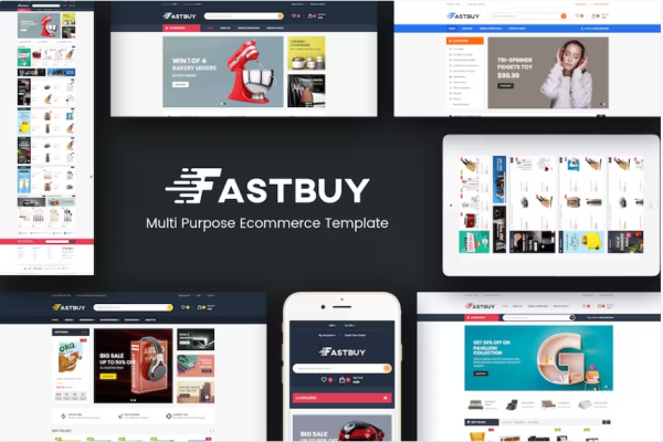 FastBuy – Mega Shop 响应式 Opencart 3 主题