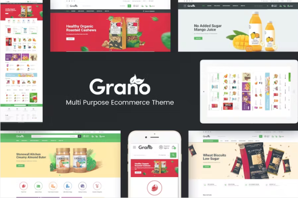 Grano – 有机和食品响应式 Prestashop 主题