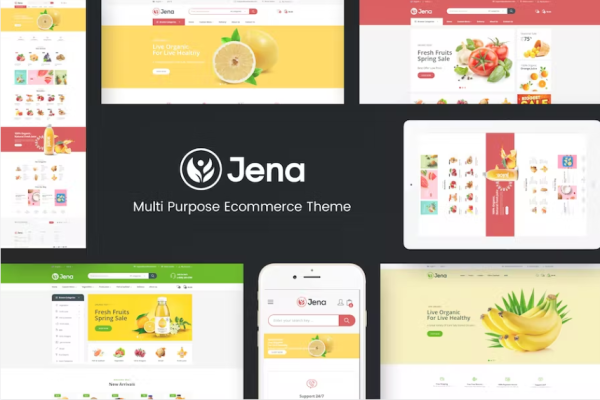 Jena – Organic & Food 响应式 Prestashop 主题