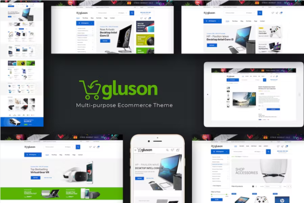 Gluson – 数字响应 Prestashop 主题