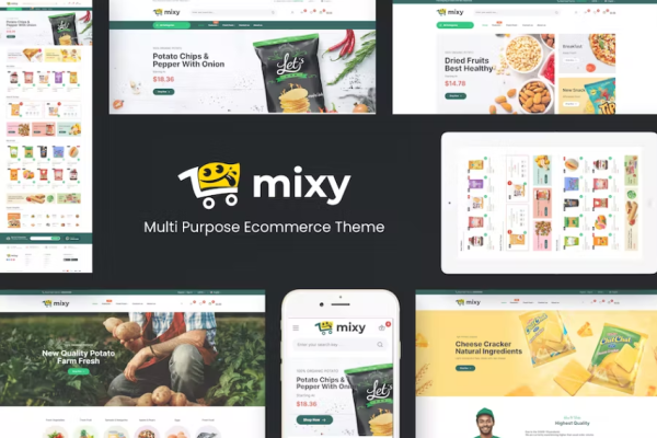 Mixy – 有机、食品、化妆品 Prestashop 主题