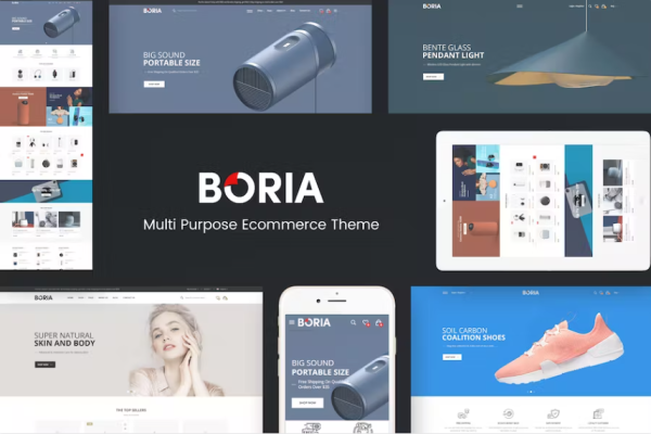 Boria – 多用途响应式 Prestashop 主题