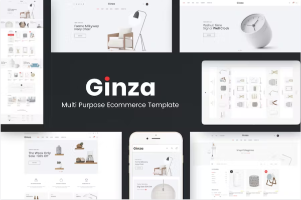 Ginza – 响应式 Prestashop 主题
