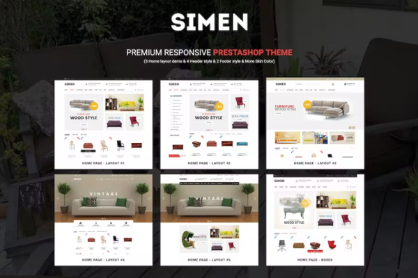 SNS Simen – 响应式 Prestashop 主题