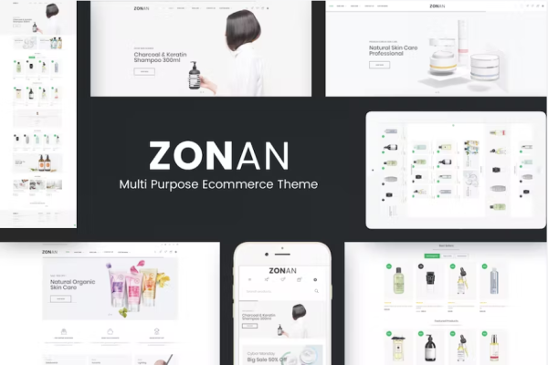 Zonan – 健康与美容 Prestashop 主题