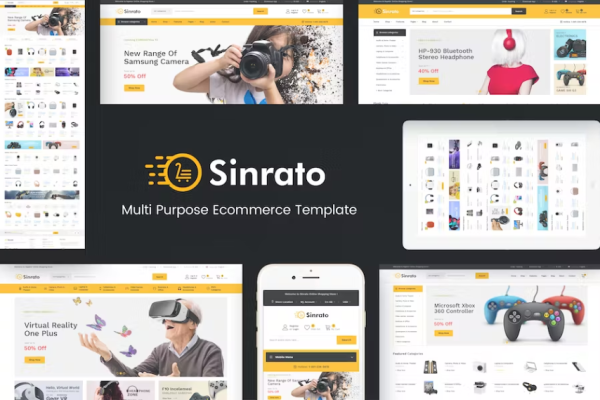Sinrato – 电子 Prestashop 主题