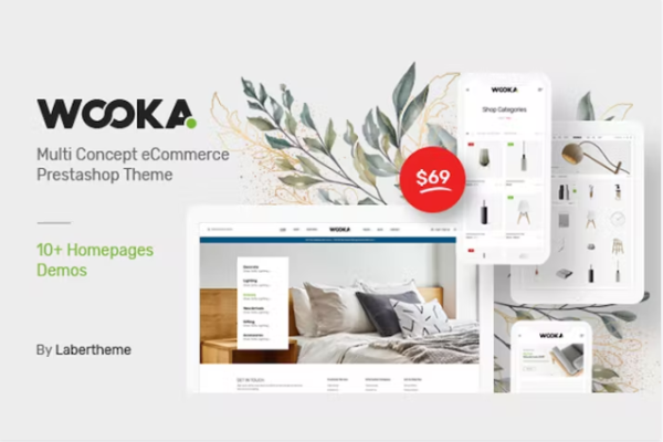 Wooka – 响应式 Prestashop 1.7 主题