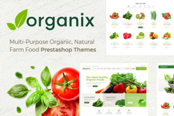 主题 Organix 响应式 Prestashop 1.7
