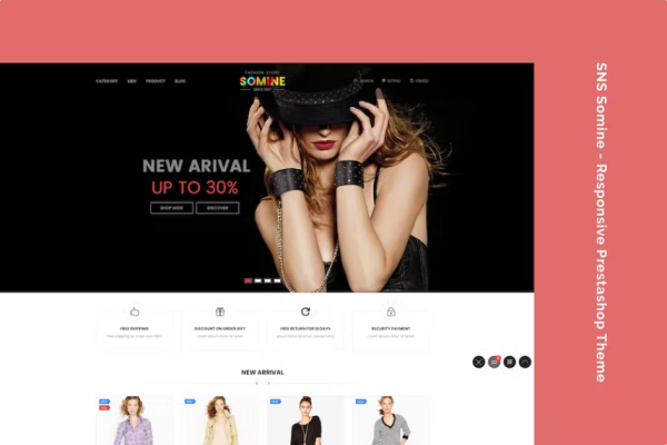 SNS Somine – 响应式 Prestashop 主题