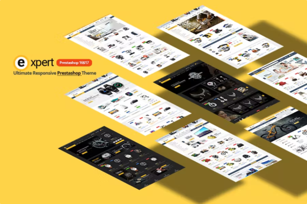 专家响应式 Prestashop 1.7&1.6 主题