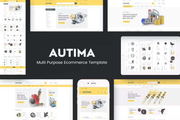 Autima – 汽车配件 Prestashop 主题