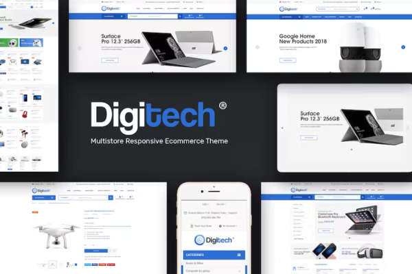 Digitech – 响应式 Prestashop 主题