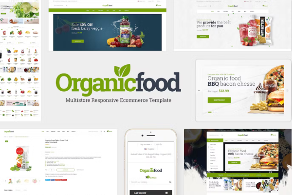 OrganicFood – 有机、食品、酒精、Prestashop