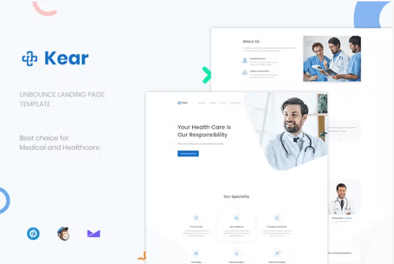 Kear – 医疗保健退弹登陆页面