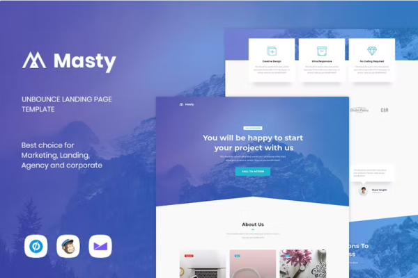 Masty-潜在客户开发未绑定登录页