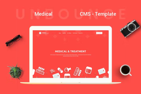 医疗 – CMS Unbounce 模板
