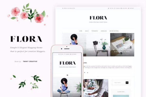 Flora – 优雅的博客主题