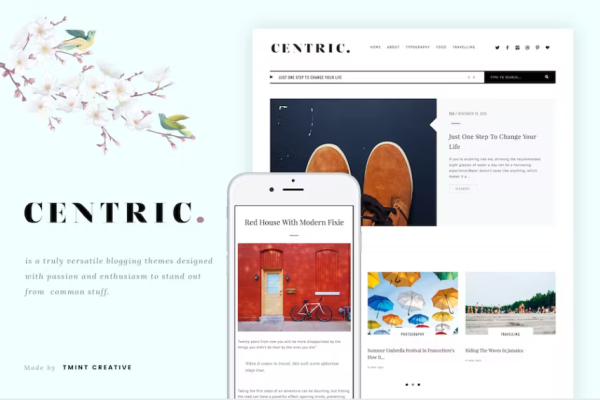 Centric – 一个多功能的 Tumblr 主题