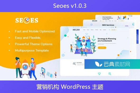 Seoes v1.0.3 – 营销机构 WordPress 主题