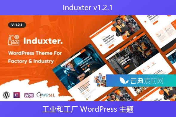 Induxter v1.2.1 – 工业和工厂 WordPress 主题