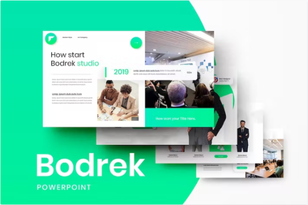 Bodrek – 商业的PowerPoint模板